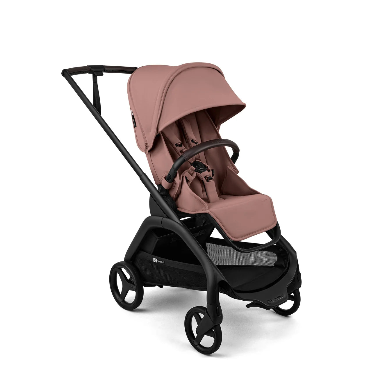 Bugaboo Dragonfly Plus – Seat Compact City Stroller – Black / Dusty Pink